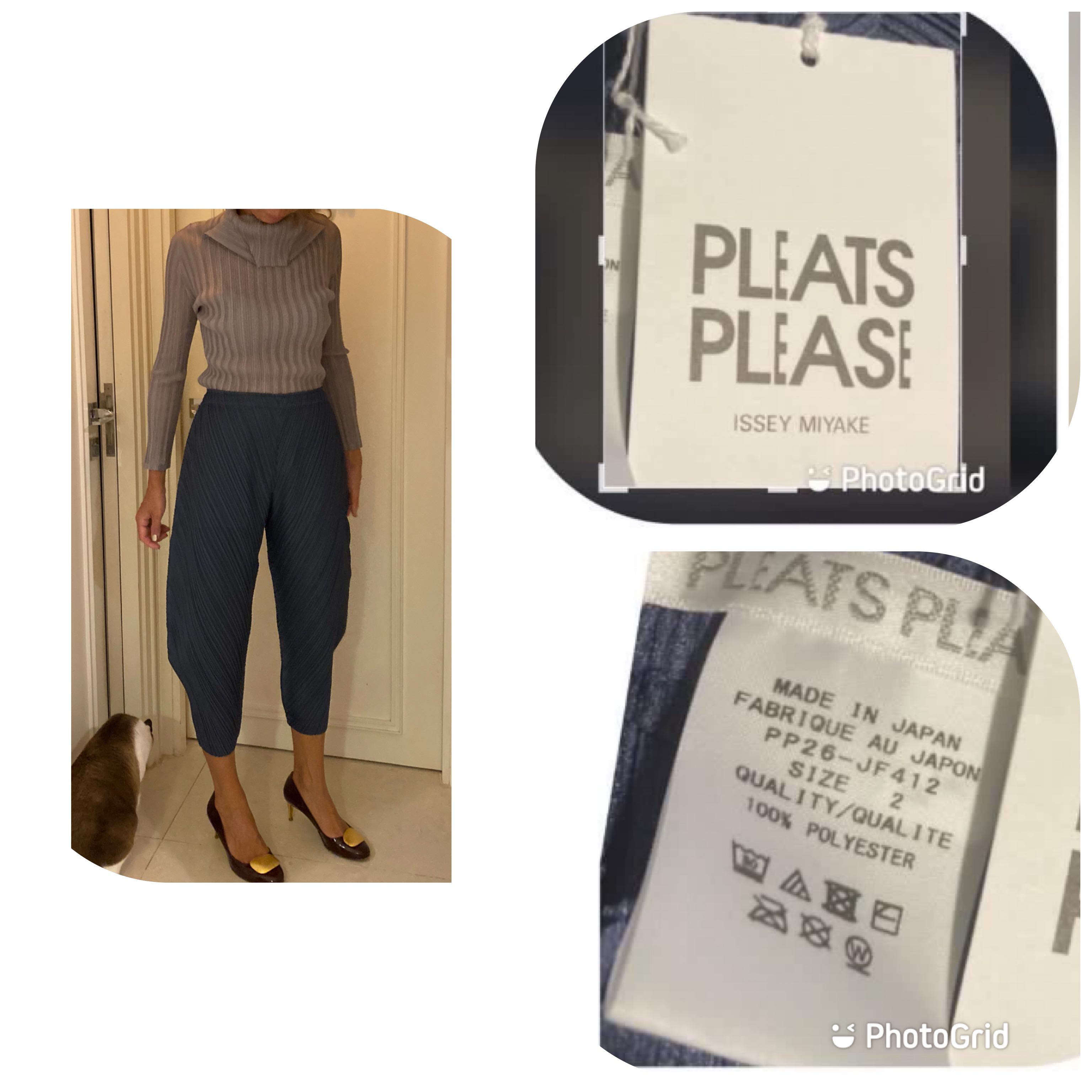 Pleats Please Issey Miyake cropped pants, 女裝, 褲＆半截裙, 其他