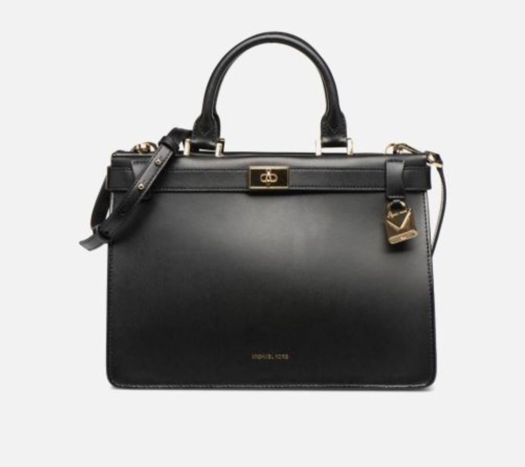 Michael Kors Tatiana MD Satchel Noir Bag Luxury Bags Wallets