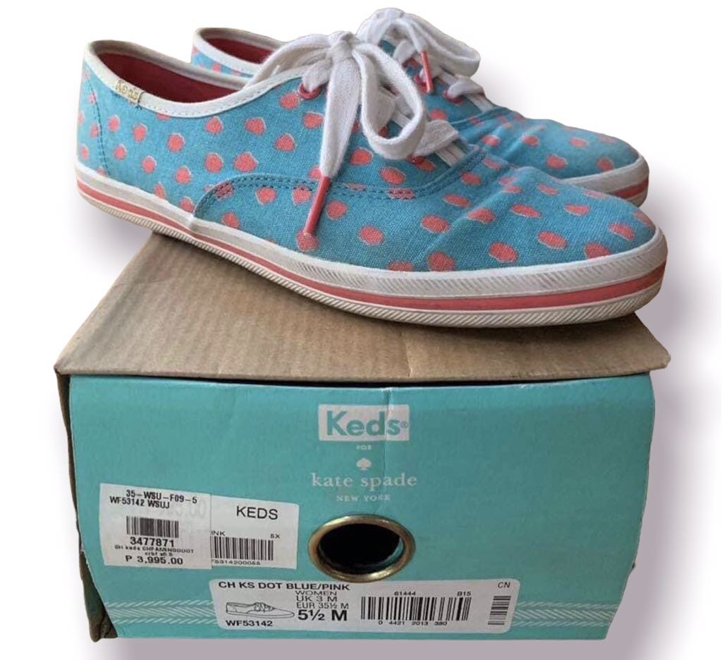 kate spade keds red