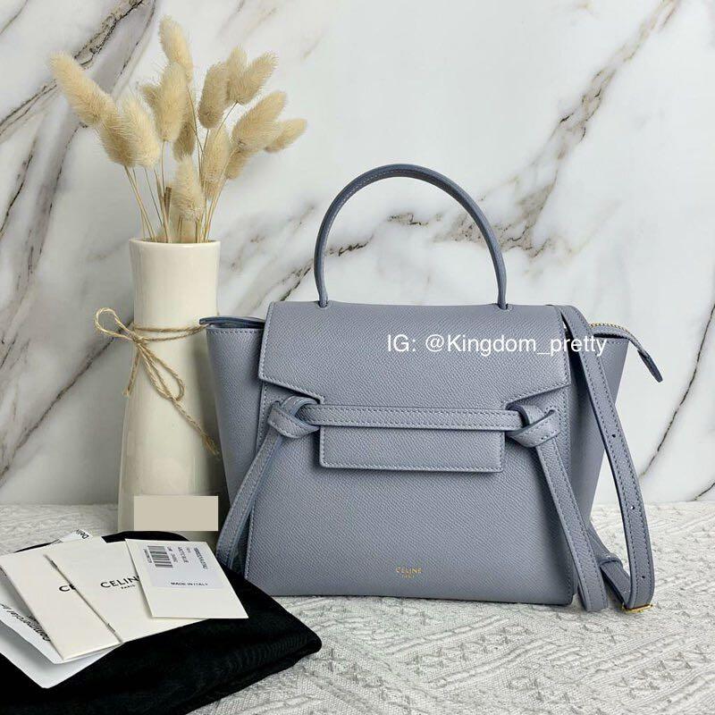 Celine belt bag arctic blue sales