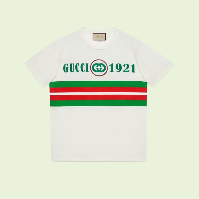 PREORDER] Gucci 1921 Tee, Luxury, Apparel on Carousell