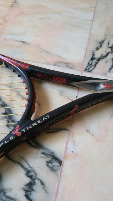 PRINCE TRIPLE TREAT GRAFITE  TITANIUM, COPPER, CARBON  MID PLUS TENNIS Racket No 3 No Case 1244096714