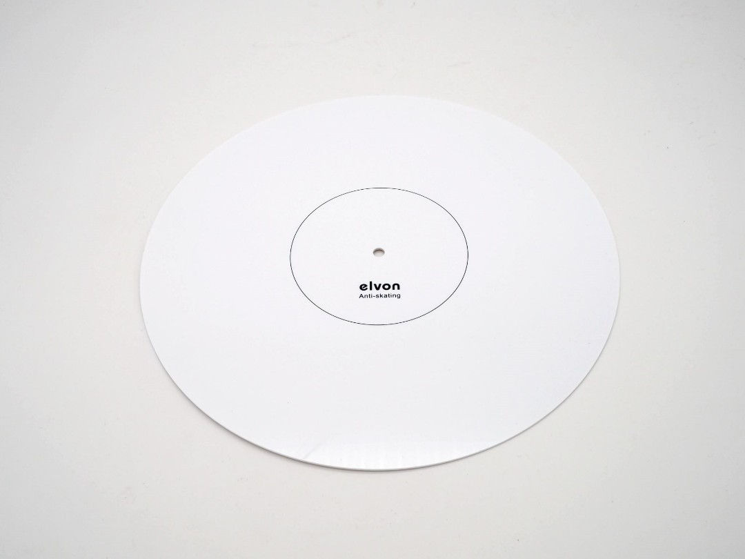 Professional Anti Skate Counter Weight Calibration Disc for Turntable