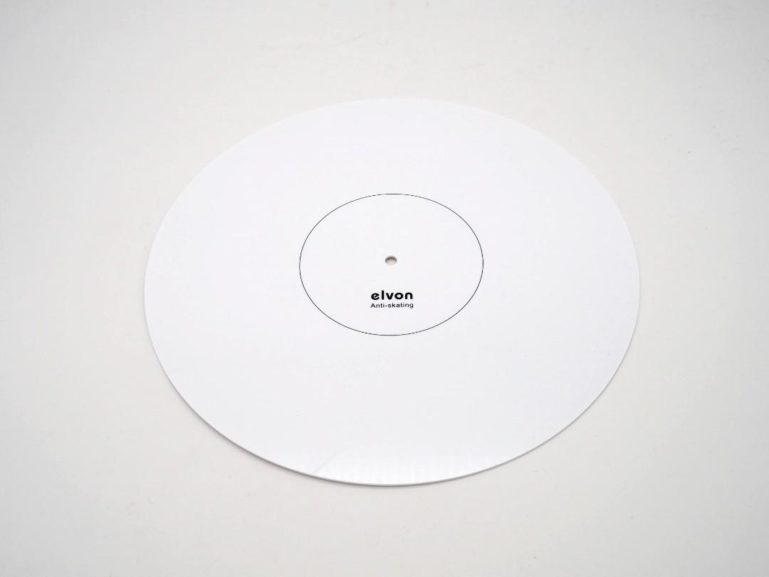 Professional Anti Skate Counter Weight Calibration Disc for Turntable