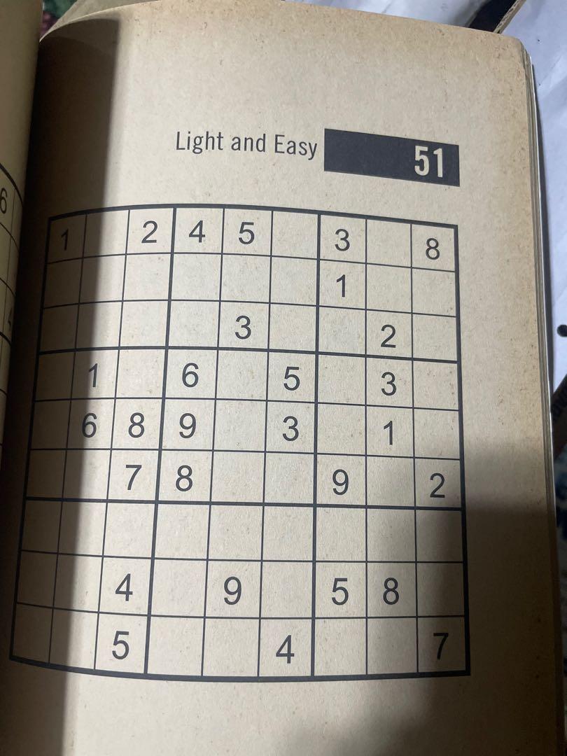 Quick Sudoku (Category: Board Games & Puzzles) located in Paranaque City. Submitted by _kuching_decluttering (Listing ID 1160796240, Image 3). Description: Quick Sudoku Brown Pages No Writing Nego.