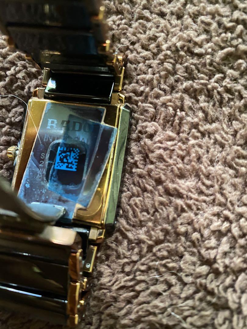 Rado hotsell gold black