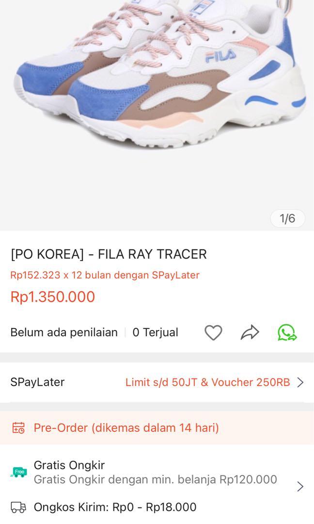 Fila ray deals tracer korea