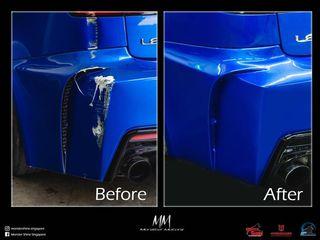 Repair spray paint restore body work panel bodykit
