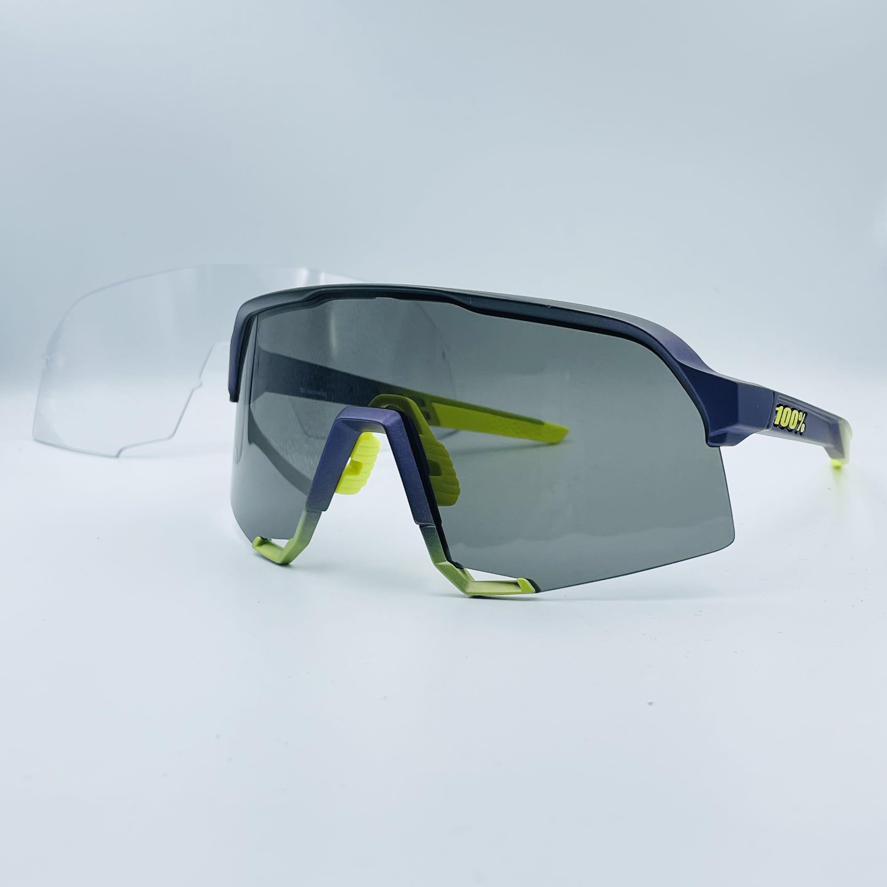 新品100% S3 Matte llic Digital Brights S3 - Matte White - HiPER® Blue Multilayer Mirror Lens – 100%