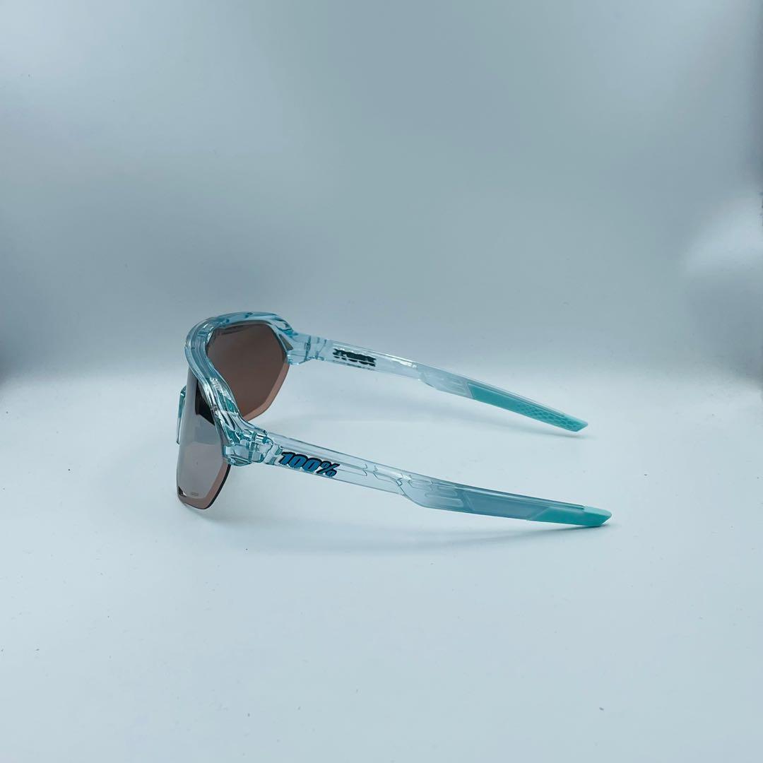 Ride 100% S2 Polished Translucent Mint - HiPER Silver Mirror Ride 100% S2 Polished Translucent Mint - HiPER Silver Mirror