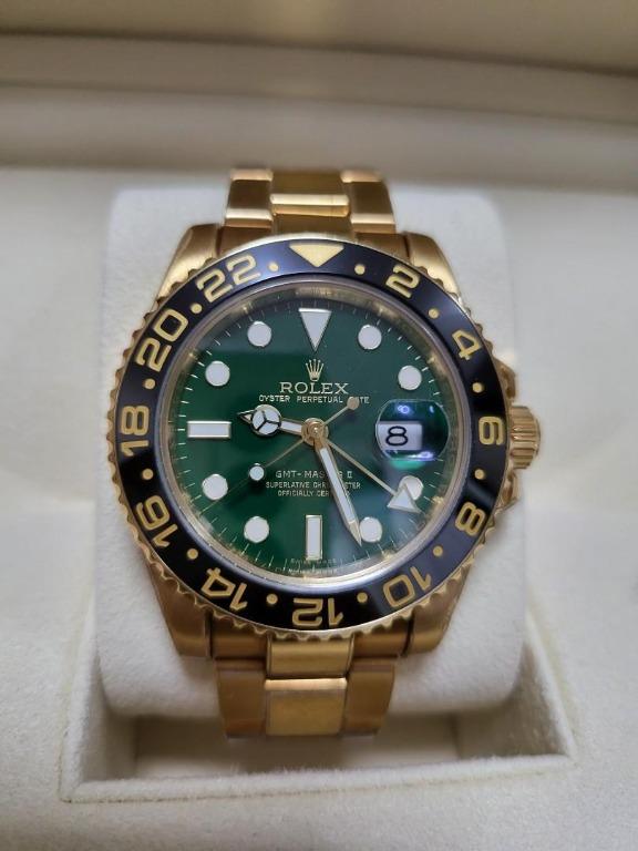 Gmt master ii green hot sale