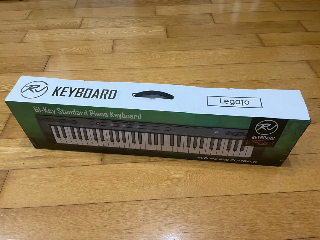RV Legato Keyboard with FREE stand, Hobbies & Toys, Music & Media