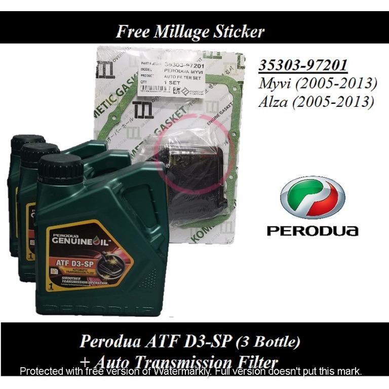 SC492 Minyak gearbox Automatic PERODUA ATF D3SP DIIISP with Auto