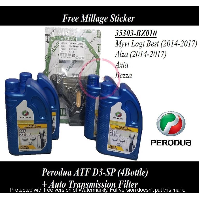 SC492 Minyak gearbox Automatic PERODUA ATF D3SP DIIISP with Auto