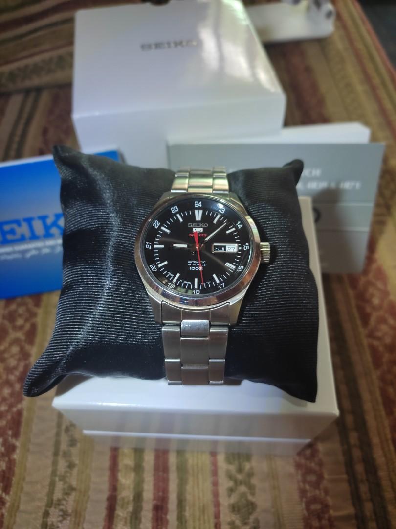 Seiko 5 sports Automatic 24 jewel 100M, Men's Fashion, Watches &  Accessories, Watches on Carousell
