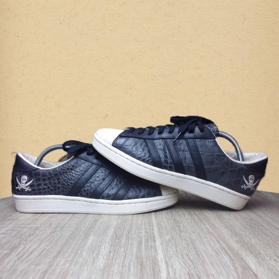 Neighborhood x adidas superstar shop 80s consortium 10th anniversary