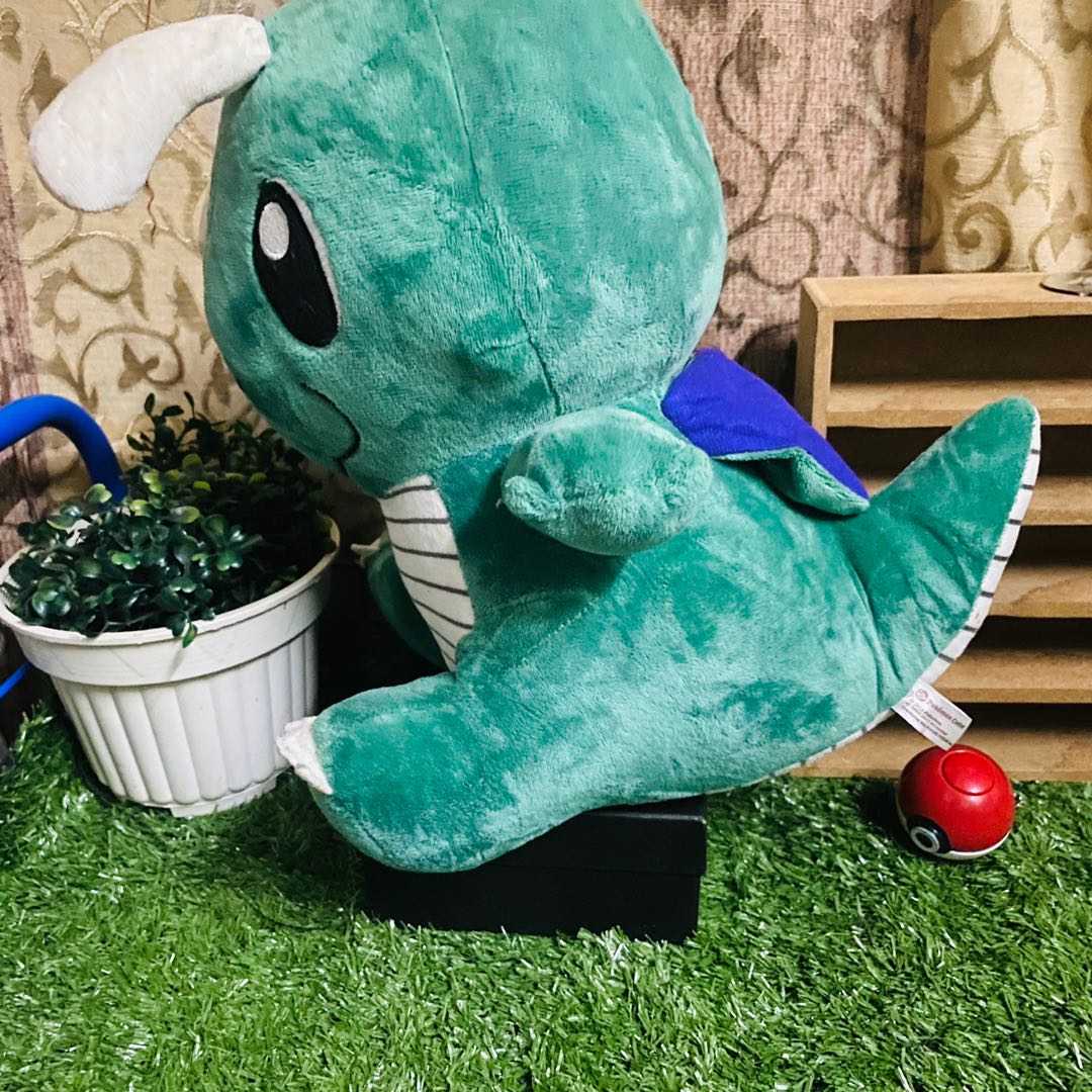 Shiny dragonite big chibi Pokemon center pokemon plush