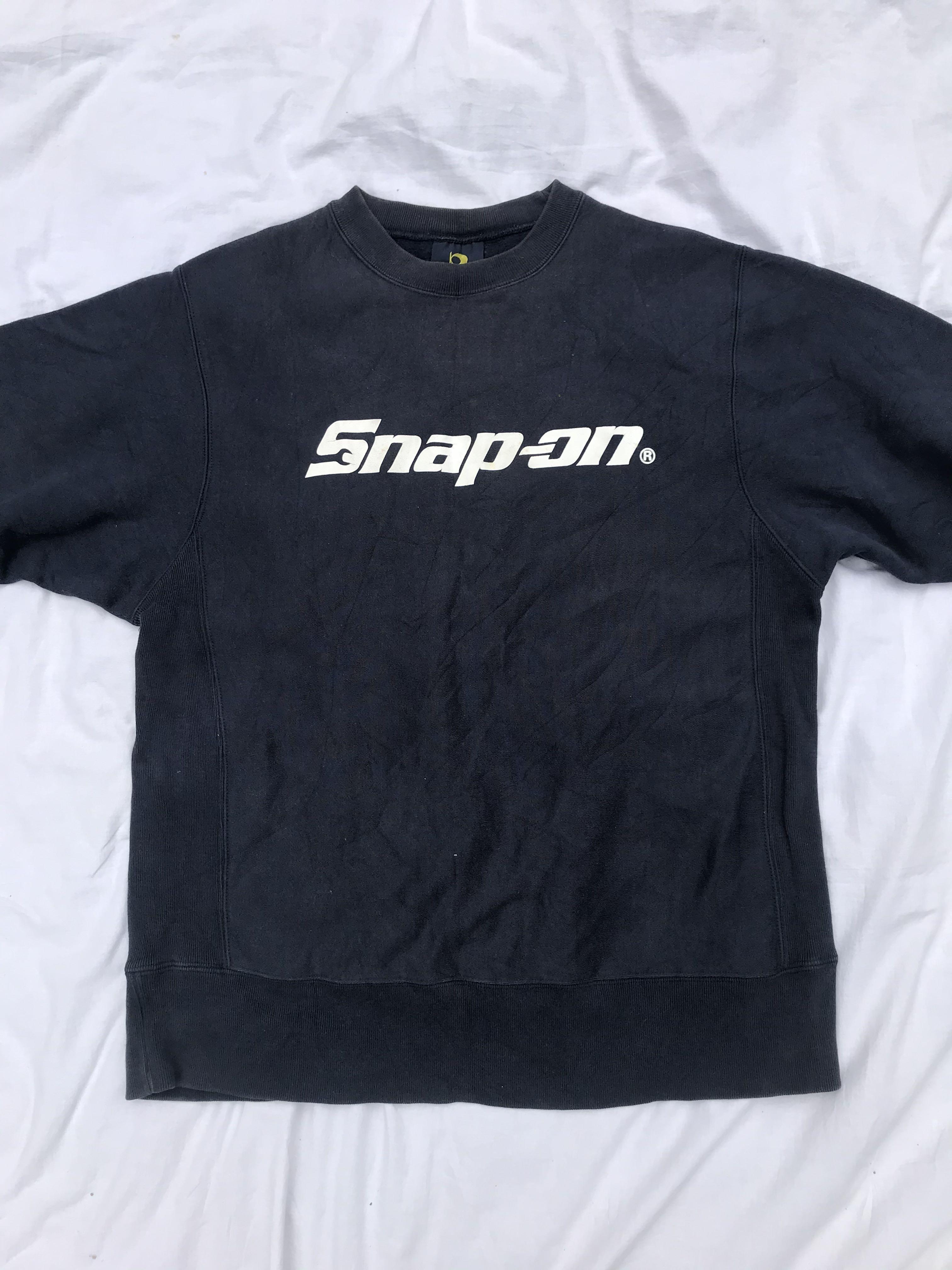 Snap On sweatshirt Men s Fashion Coats Jackets and Outerwear on