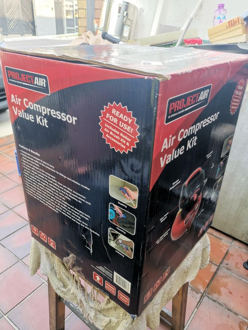 AIR COMPRESSOR/ AIR BRUSH COMPRESSOR SPEAR & JACKSON AIR COMPRESSOR BY