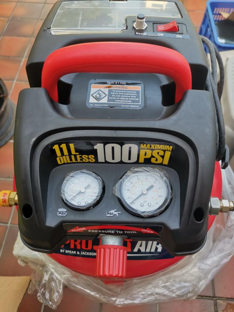 AIR COMPRESSOR/ AIR BRUSH COMPRESSOR SPEAR & JACKSON AIR COMPRESSOR BY