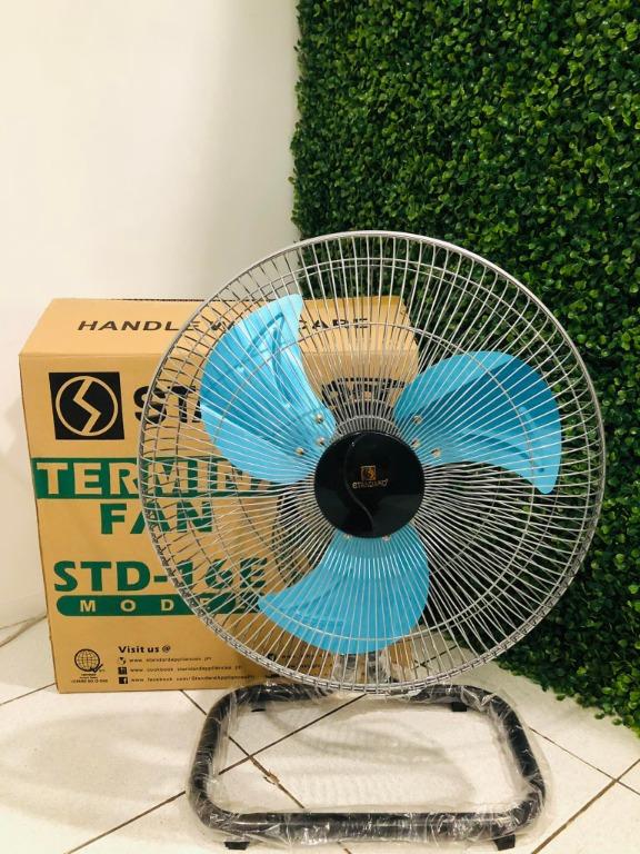 Standard 16" Industrial Ground Floor Fan Terminator STD-16E (Category: Fans) located in Makati City. Submitted by amtechnohub (Listing ID 1160761382, Image 1). Description: ✔ Direct supplier here ✔ Accepting bulk orders ✔ Sealed and brand new ✔ Can issue OR and sales invoice for reimbursement purposes ✔ Order now, deliver today policy ✔ 7 days guaranteed replacement for factory defects ✔ 1 year service warranty without physical damage ✔ Mode of p