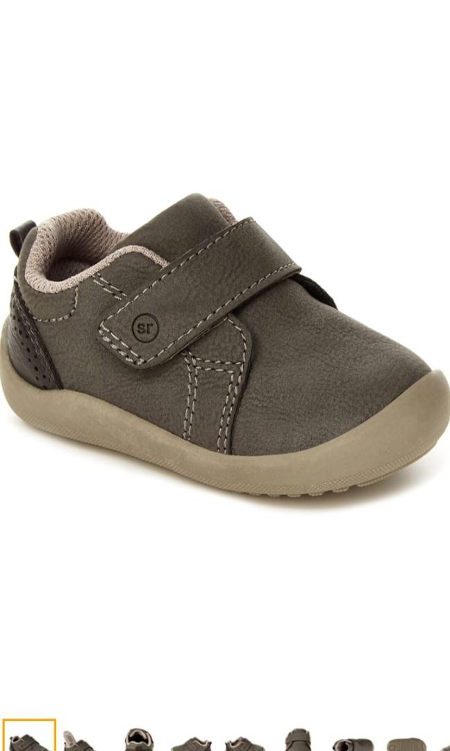 STRIDE RITE 360 Tristan Grey UK 3 UK 5 Wide Fit Toddler Baby Shoes Podiatrist friendly shoes Babies Kids Babies Kids Fashion on Carousell