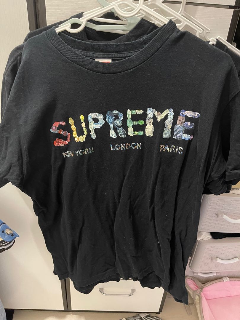 Supreme rocks tee t-shirt, 男裝, 上身及套裝, T-shirt、恤衫、有領衫