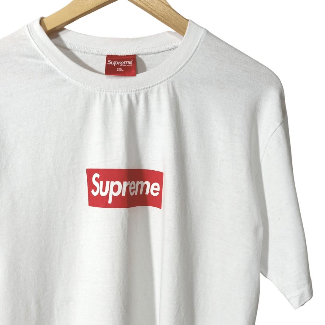 Supreme Shirt White 28 L 21 W Men s Fashion Tops Sets
