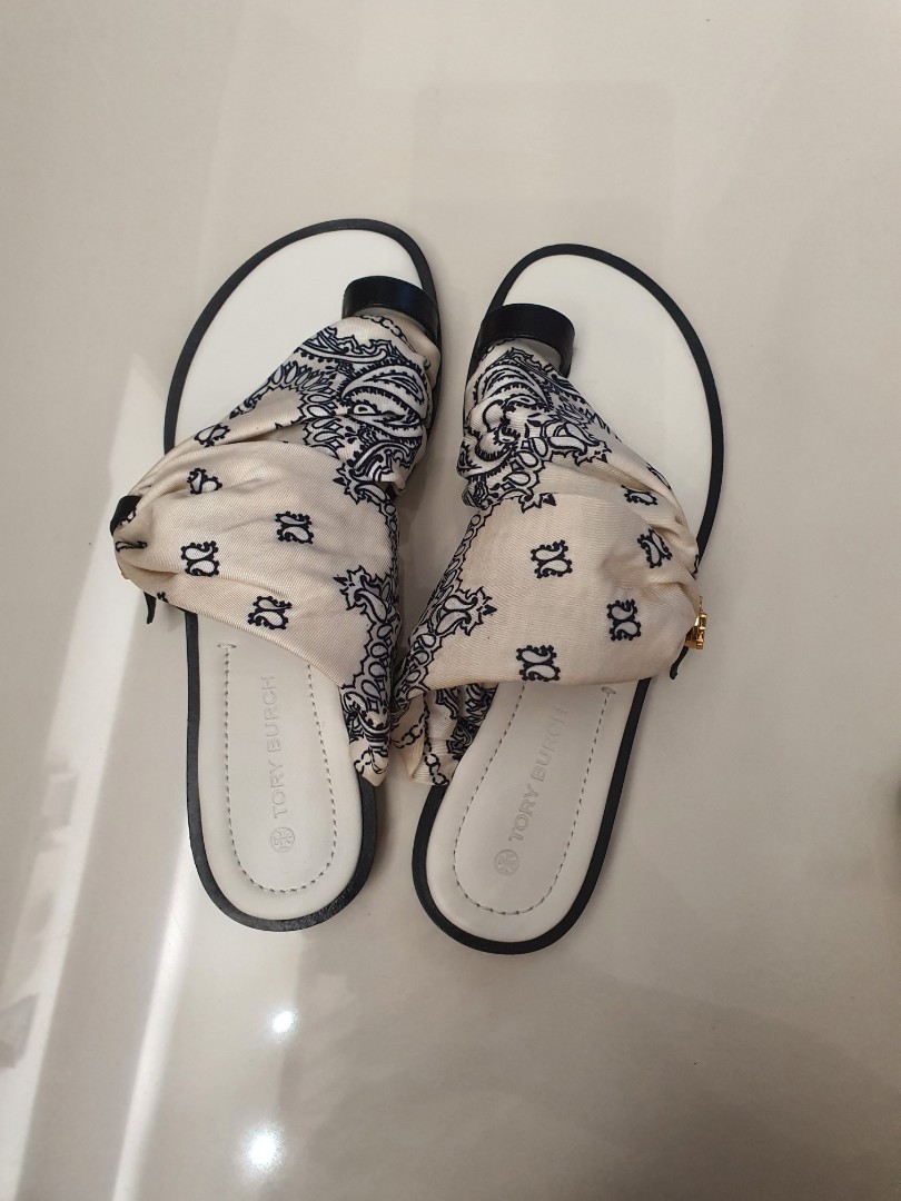 Tory burch lina slide size sale 9