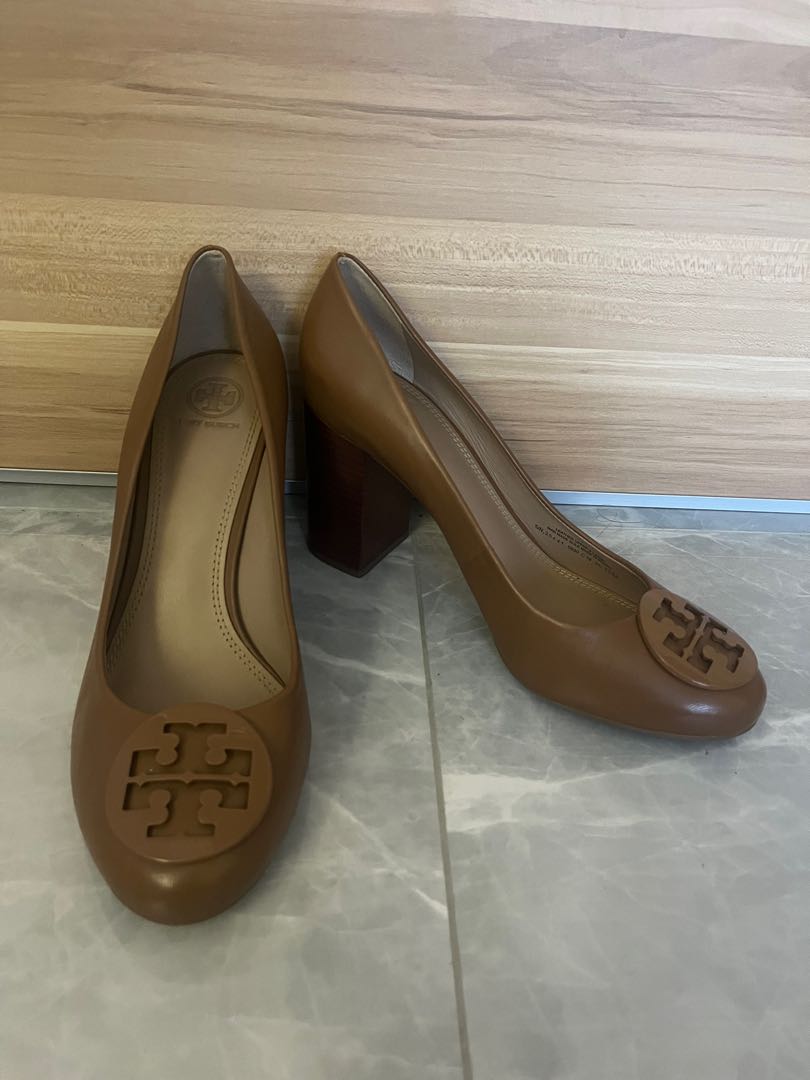 tory burch block heel shoes