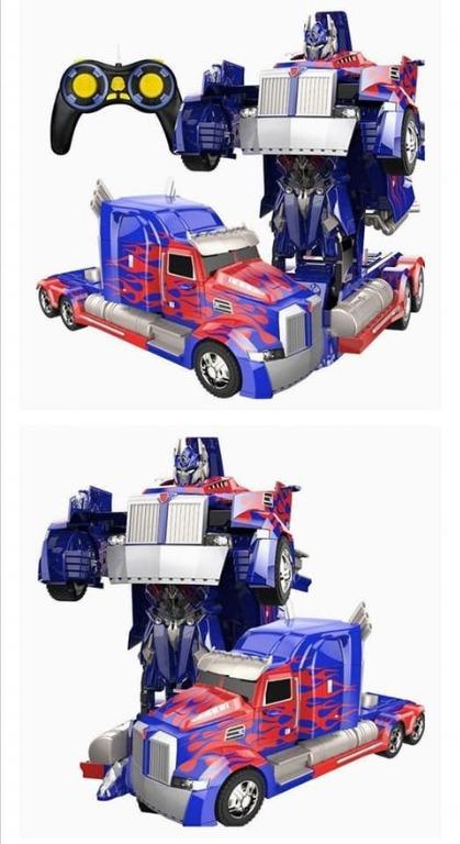 Transformers Optimus Prime Autobots With Weapon RC TOY CAR 2.4ghz ...
