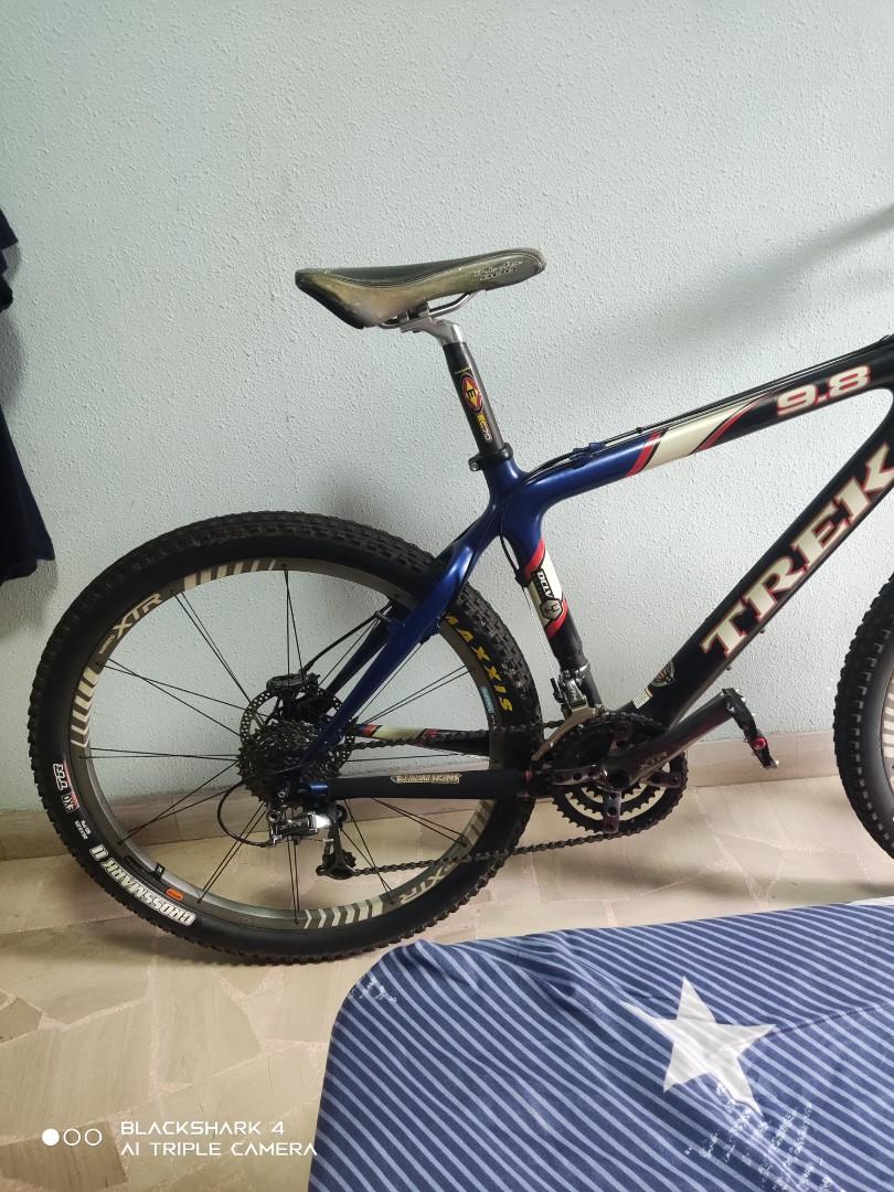 Trek Elite 9.8 Frame 17.5 2003 Carbon Frame MTB Sports Equipment Bicycles Parts Bicycles on Carousell