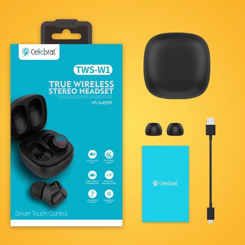 Celebrat wireless earphones sales