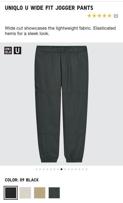 UNIQLO U PLEATED JOGGER PANTS