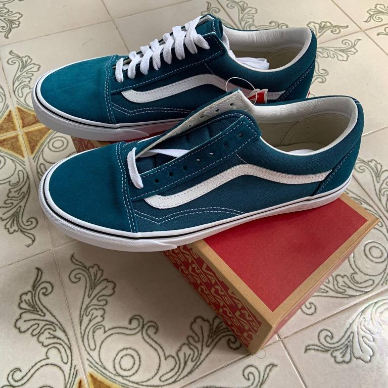Vans blue/neon coral online