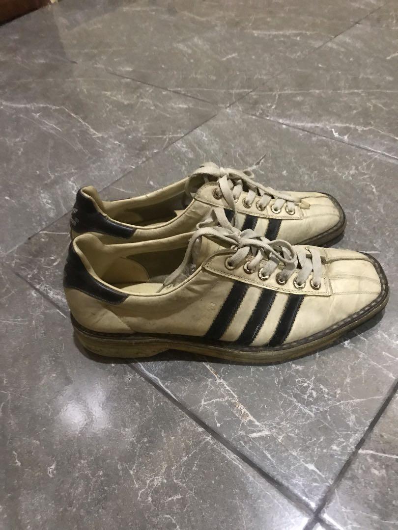 adidas gazelle silver green womens Vintage Adidas Bowling Shoes EUR 44