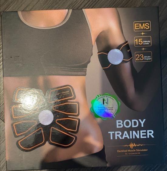 Vonmie健體塑身器body trainer/腹肌sixpad (全新，加送4套替換貼