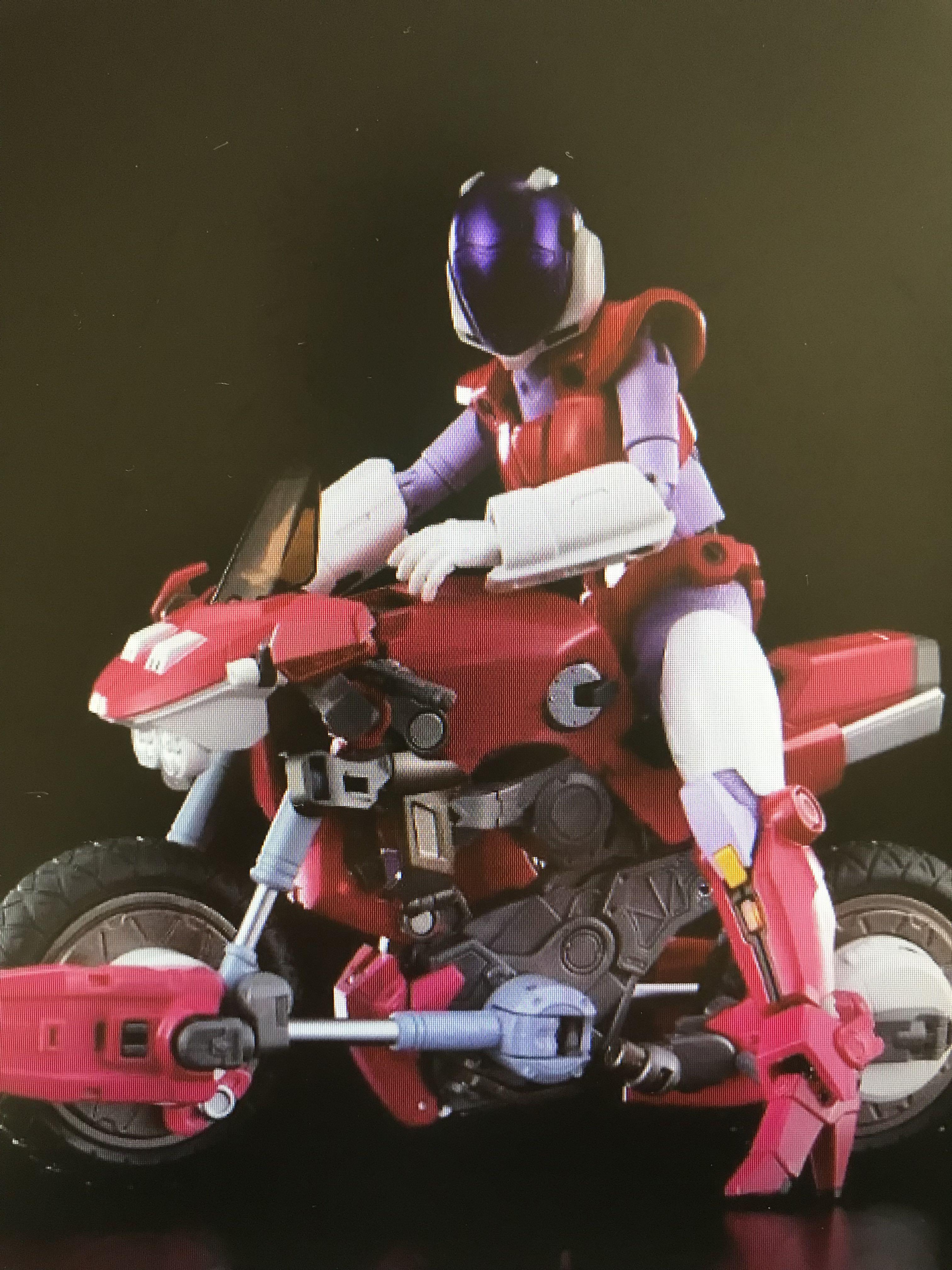 全新日本裝甲電單車機甲創世記vr 038l Fuke Type 變形機械人mospeada Legioss 興趣及遊戲 玩具 遊戲類 Carousell