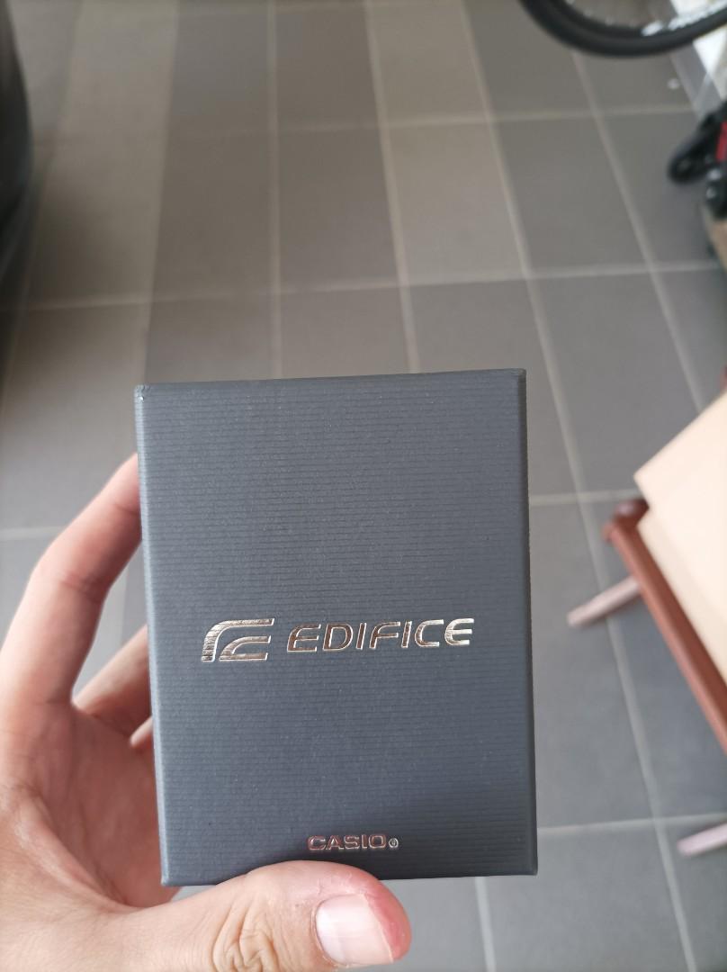 Edifice sales watch box