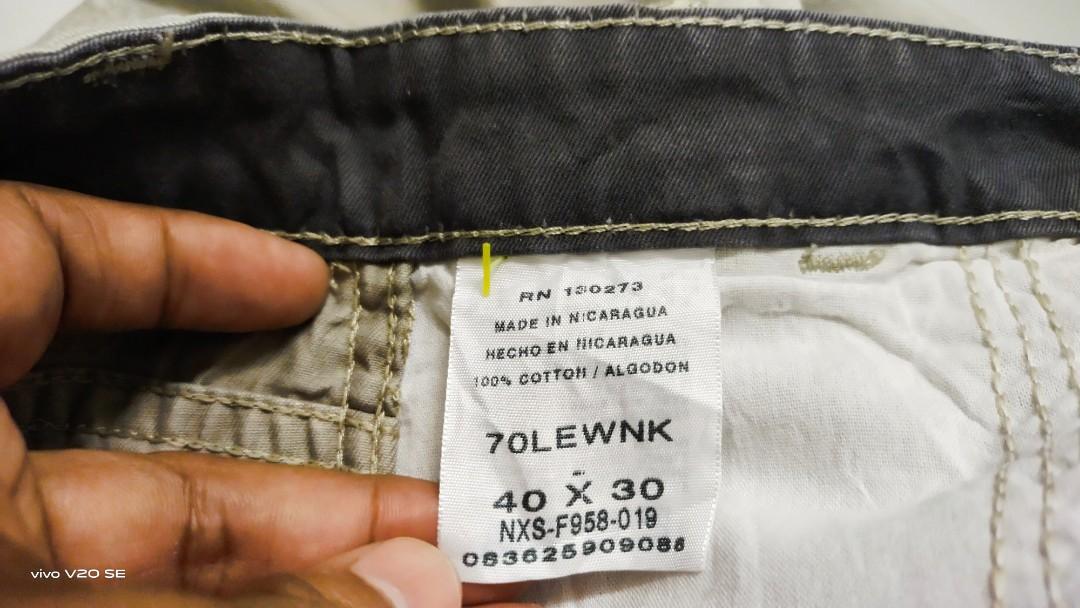 Wrangler Cargo Pant W40 L30 Men s Fashion Bottoms Trousers on