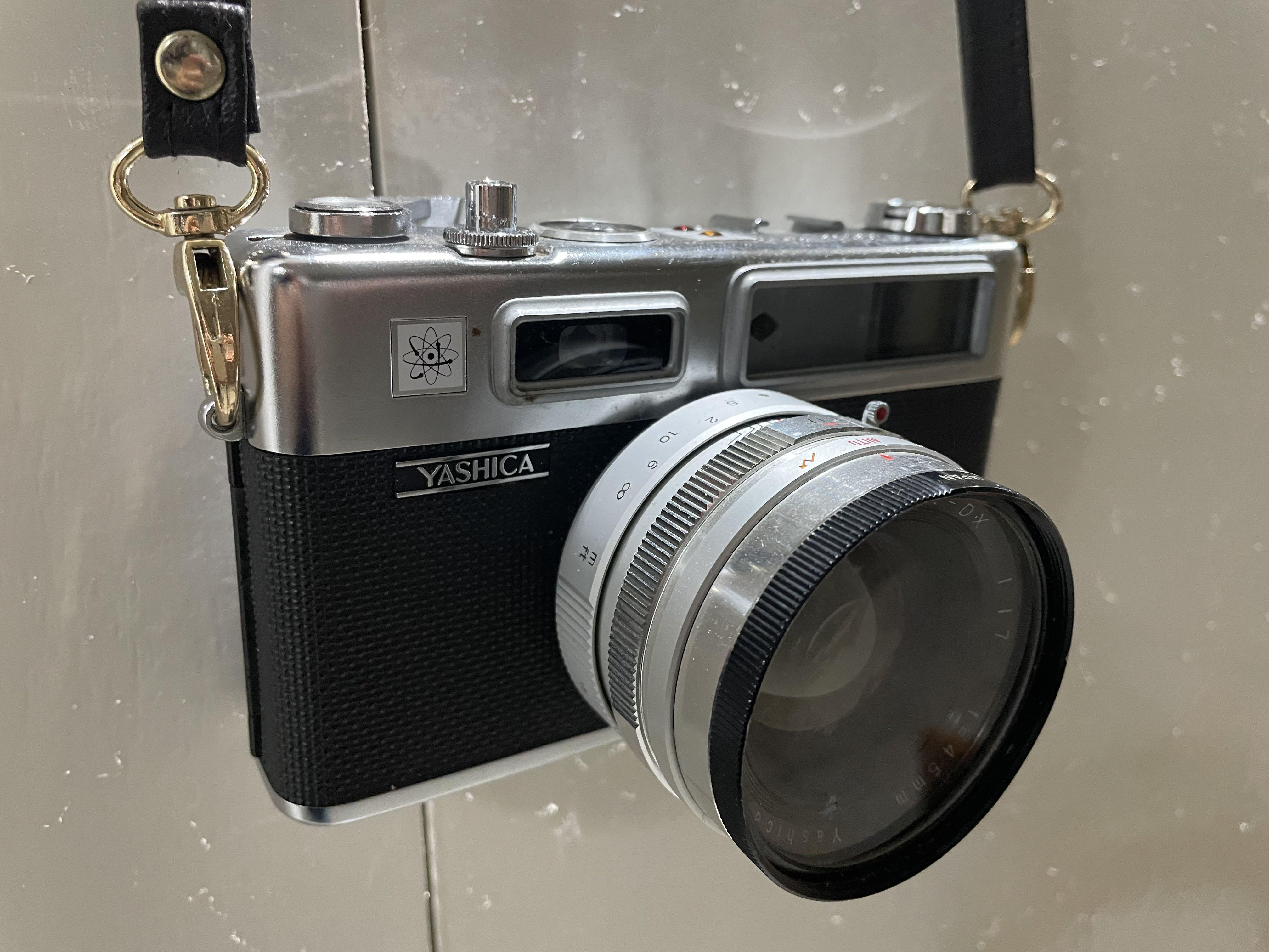Yashica Electro 35 Film Camera (Category: Cameras) located in Manila. Submitted by ginblush (Listing ID 1160780944, Image 1). Description: Bought from Vintage Collective June 2021. Well used but not abused Sold as is Open for swap RFS: Tried this type of film camera, but too complicated for me. Prefers simple point and shoot film cameras Comes with protector and I added a strap from an old sling bag Comes with battery - used .