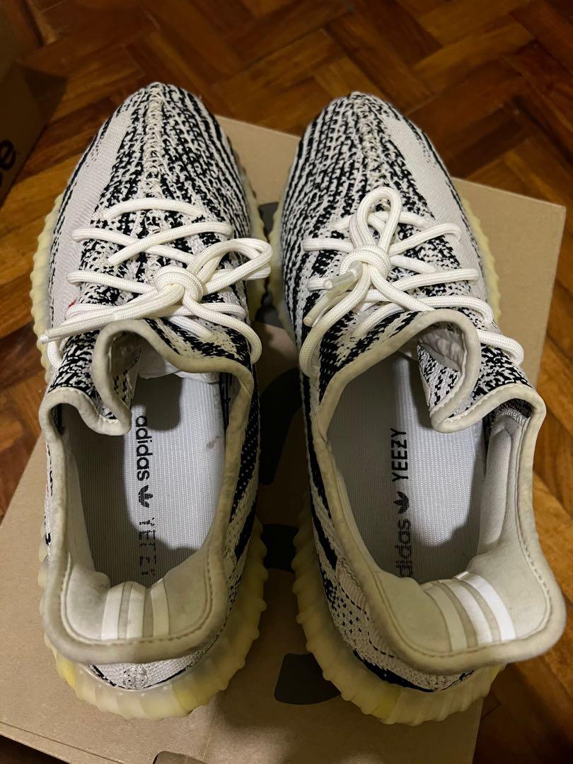 Yeezy boost 350 2024 v2 zebra size 12