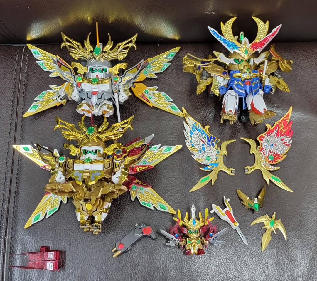 ガンプラ BB戦士 輝神大将軍 獅龍凰 武神輝羅鋼-