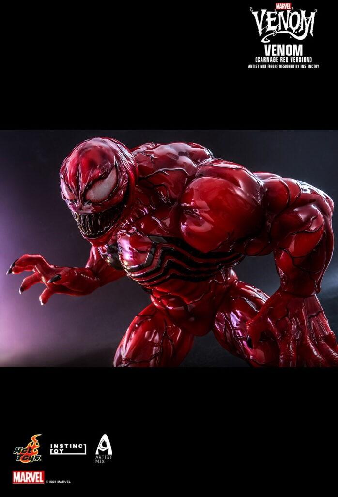 AMC034ホットトイズ ヴェノム Venom カーネイジ・レッド Artist