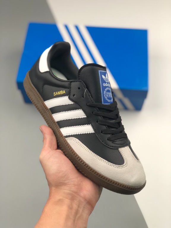 Adidas Samba Vegan FX9042 Black white shoes sneakers, Men's Fashion,  Footwear, Sneakers on Carousell