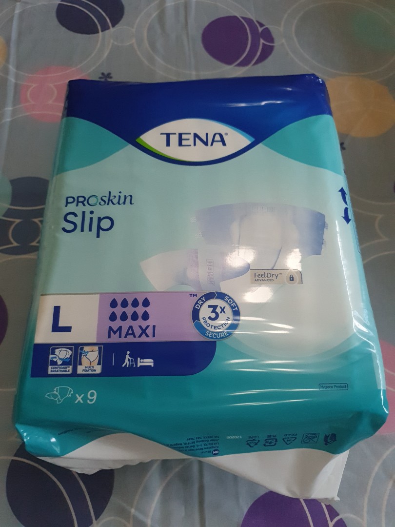 TENA Adult Pamper, Beauty & Personal Care, Sanitary Hygiene on Carousell