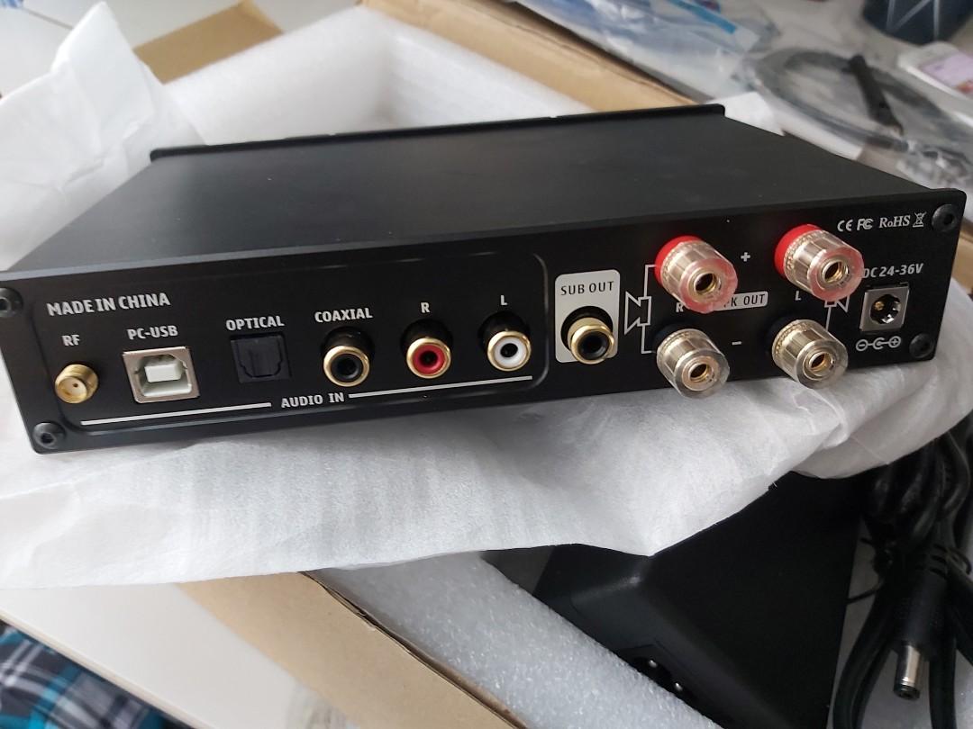 AIYIMA D05 Bluetooth 5.0 Power Amplifier 120Wx2 Sound Amplificador ...