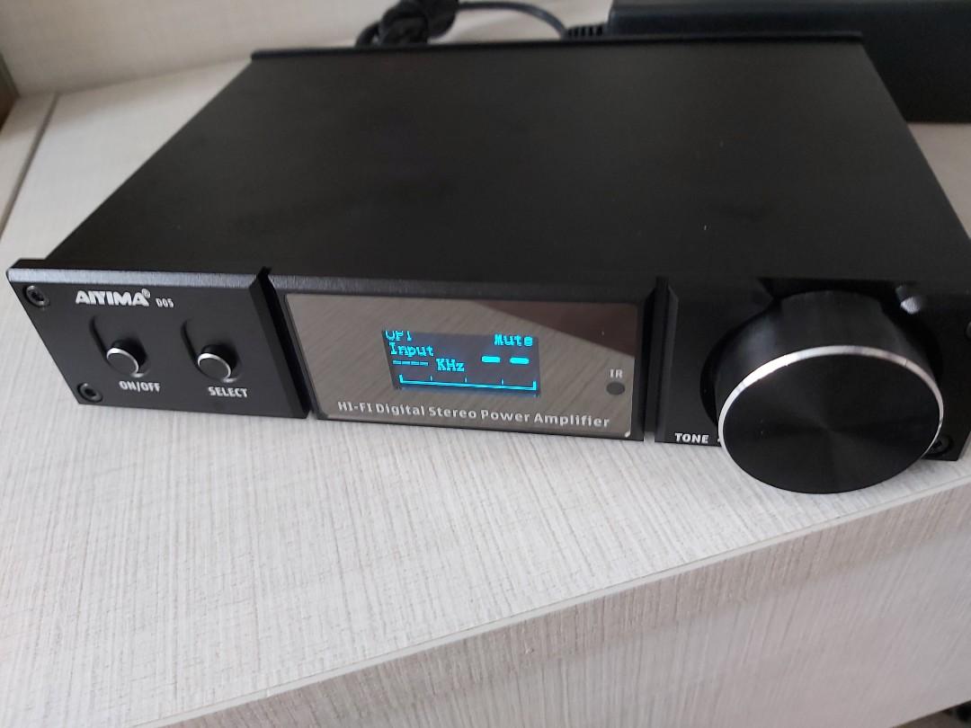 AIYIMA D05 Bluetooth 5.0 Power Amplifier 120Wx2 Sound Amplificador ...