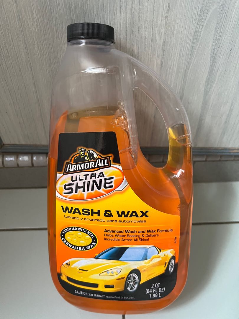 Armor All Ultra Shine Wash & Wax Car wash, Car Accessories, Accessories
