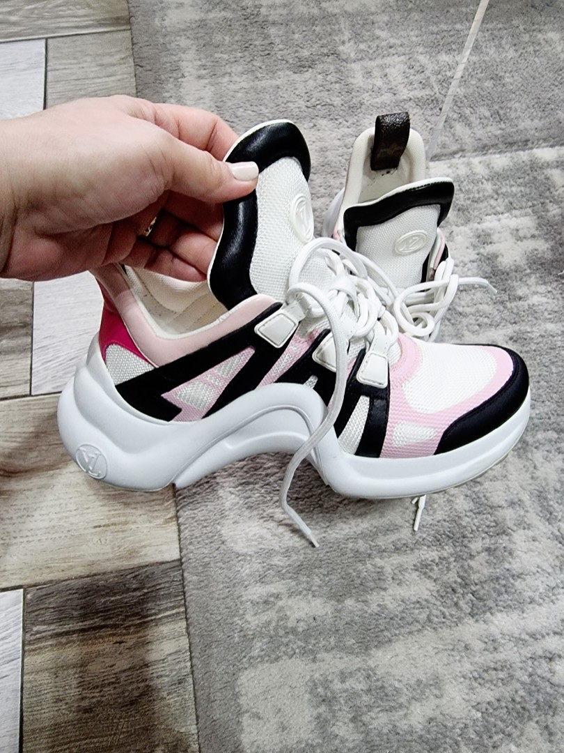 pink archlight sneakers